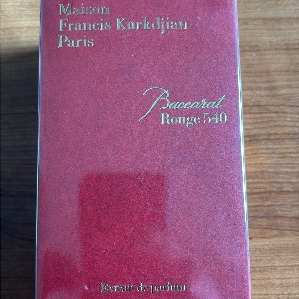 Maison Francis Kurkdjian Red and Gold Fragrance Box